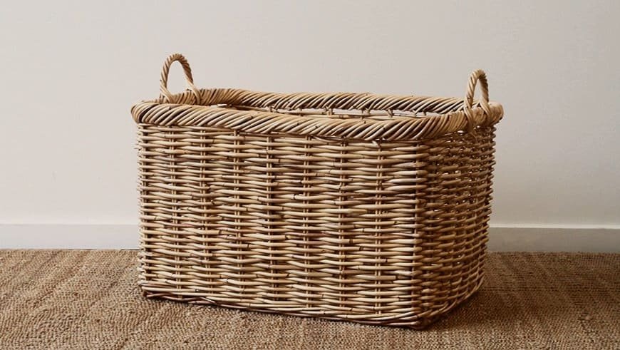 Dekoratif Rattan Sepet Alırken